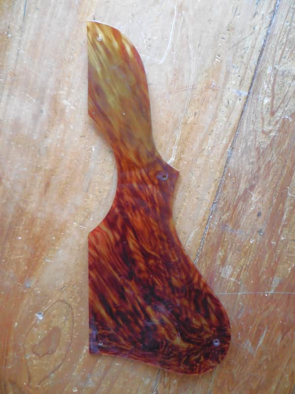 Kay Harmony May Bell Vintage 30's-40's Long Flat Top Tortoise Pickguard image 1