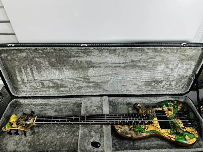 Tom Martinson Phat 5 - Hand Made Single Cutaway 5-String Bass image 1
