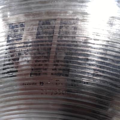 Sabian 21" HH Hand Hammered Raw Bell Dry Ride Cymbal 1996 - 2015 - Natural image 4