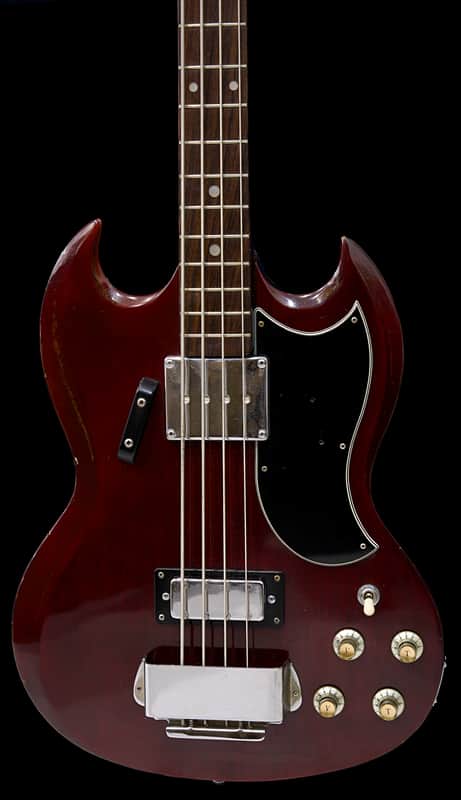 1972–73 Greco EB-350 SG Bass – MIJ Lawsuit Era – Long Scale (33.5”) image 1