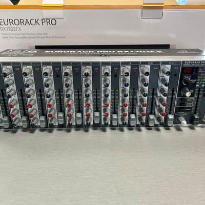Behringer Eurorack Pro RX1202FX 12-Input Rack Mixer with Effects