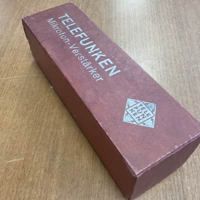 Telefunken NEUMANN CMV3 MIKROFON BOTTLE VINTAGE CARTON BOX image 1