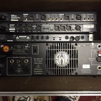 SWR Power 750 Bass Amp chrome image 2