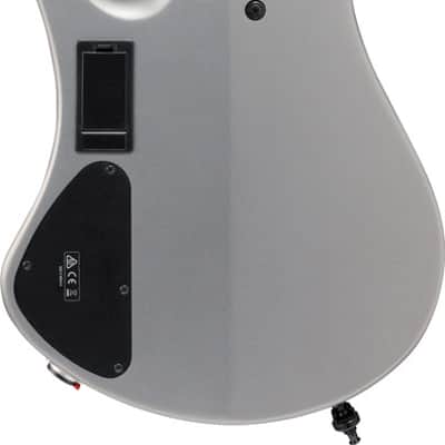 Ibanez EHB Ergonomic Headless Bass 6 String w/Bag Multi Scale - Metallic Gray Matte (EHB1006MSMGM) image 8