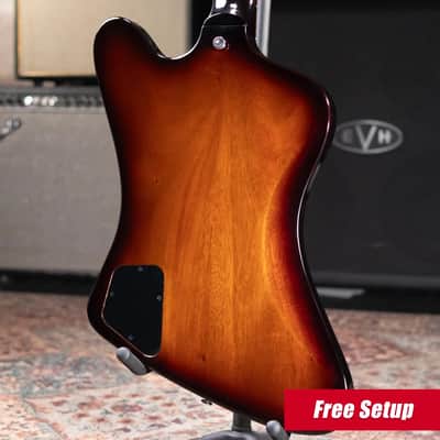 Gibson Thunderbird Electric Bass Guitar - Tobacco Sunburst Perimeter with Hardshell Case image 2