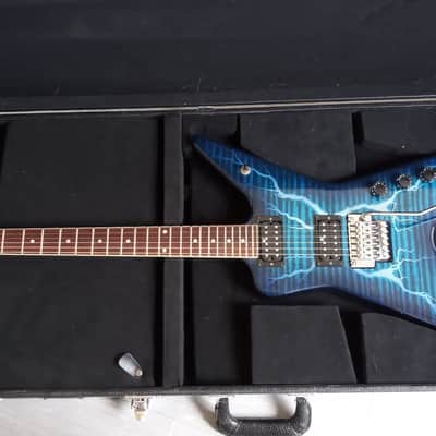 Washburn Dimebag Darrell Signature Dime 333 Blue Lightning Bolt image 19