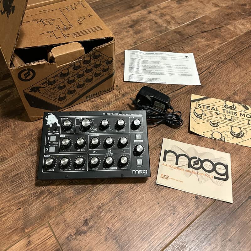 2012 – Present Moog Minitaur Rev2 TBP002 Black