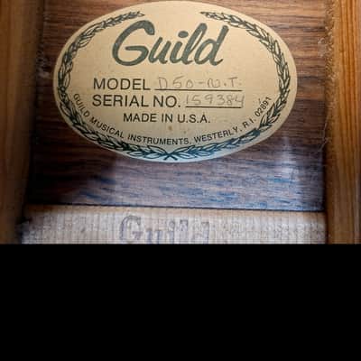 Guild D-50 1977 - Natural image 8