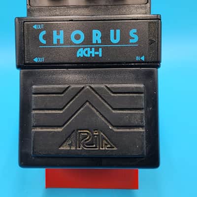 Rare Vintage 80s Aria ACH-1 Stereo Analog Chorus BBD Guitar Effect Pedal Japan Bass image 3