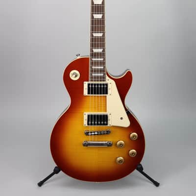 Epiphone Inspired By Gibson Les Paul Standard 50s Washed Cherry Sunburst image 2