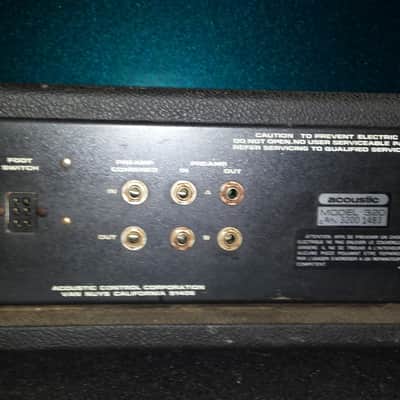 Acoustic Control Corporation 320 Bass Head 1978 blue/black tolex image 3