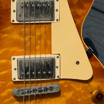 Gibson Les Paul Std. 80 Heritage Elite 1982 - stunning 43 year old crazy Quilted Maple Honey'burst Elite Museum Quality. image 12