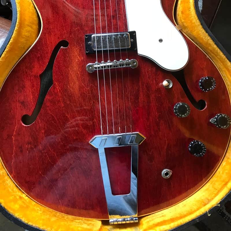 1967 (verified) Epiphone Riviera Cherry