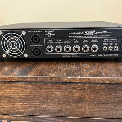Mesa Boogie Subway D-100  Bass Head image 7
