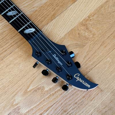 Caparison Dellinger II FX-AM Dark Green Matt With Case - Railhammer Pickups image 11