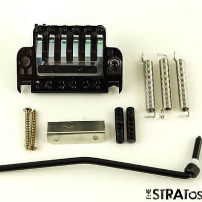 Ibanez RG460DX RG Standard Locking Tremolo BRIDGE & ARM Black 6 Saddle image 2