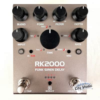Used Keeley RK2000 Funk Siren Delay Guitar Effects Pedal ♫ image 1