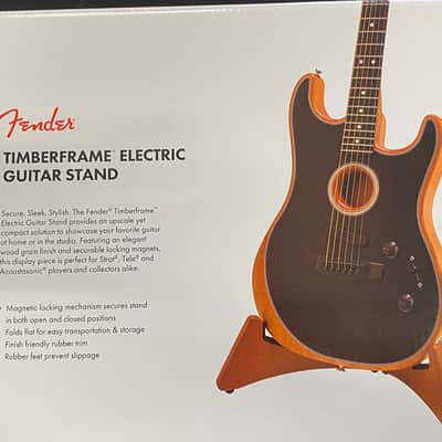Fender Timberframe Electric Guitar Stand 2010s - Natural image 1