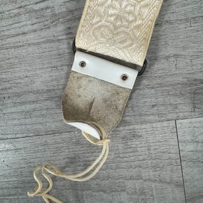 Ace Vintage Guitar Strap White image 24