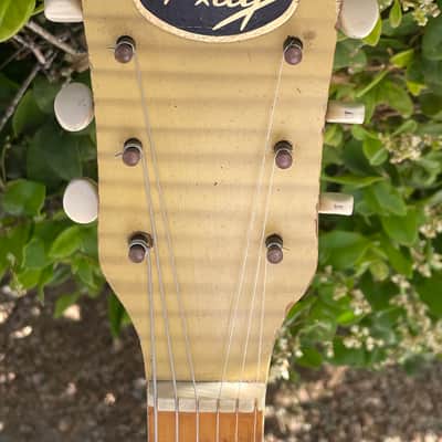 Kay K6868 Archtop Acoustic Guitar Harmony Silvertone Airli 60s - Blonde image 2
