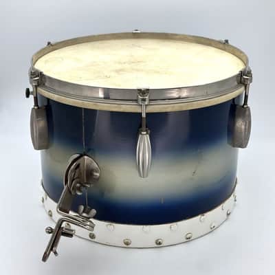 Used Vintage Slingerland Radio King 4pc Drum Set Blue Duco - Good image 7