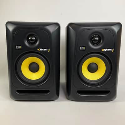 KRK Rokit 5 G3 Powered Studio Monitor Speaker Pair Tested Working image 2