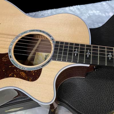 Taylor 412ce V-Class Acoustic-Electric Guitar - Natural - Authorized Dealer - 4.65 lbs - G06209 - OPEN BOX - SAVE BIG!! image 2