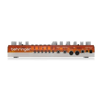 Behringer Rhythm Designer RD-6 Analog Drum Machine, Orange Translucent image 3