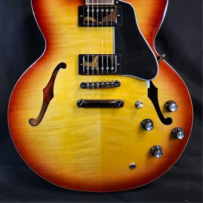 Epiphone ES-335 Figured Top, Raspberry Tea Burst, Inspired by Gibson 2026 image 1