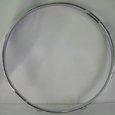Ludwig 14"COB BRASS Triple-Flange Snare Drum Resonant Rim/Hoop 8Lug Jazz Fest50s image 6