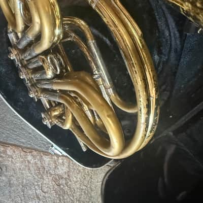 Yamaha YHR-561 Double French Horn with case and mouthpiece, Made in Japan image 6