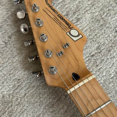 Fernandes FST-60 '80 Vintage MIJ Stratocaster Type Electric Guitar Made in Japan Stone "ISHI" Logo image 9