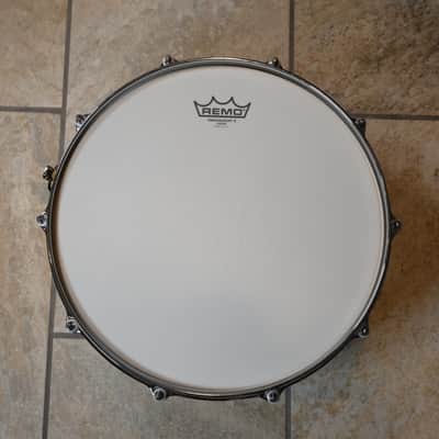 Noble&Cooley 6.5X14 Special/Limited Edition Maple Mappa Burl Snare Drum - High Gloss Aqua Marine Fade image 5