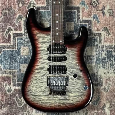 2023 Charvel MJ San Dimas Style 1 HSH FR PF QM Midnight Glow MIJ Made In Japan Electric Guitar W/ Original Case! image 7