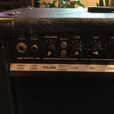 Peavey Bandit 112 Transtube 1995-1999 Black with Silver Stripe image 3