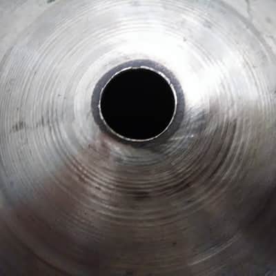 Zildjian Avedis 14" Trans Stamp T3  Hi Hat pair - early 1950's - THIN 650/689 g image 5