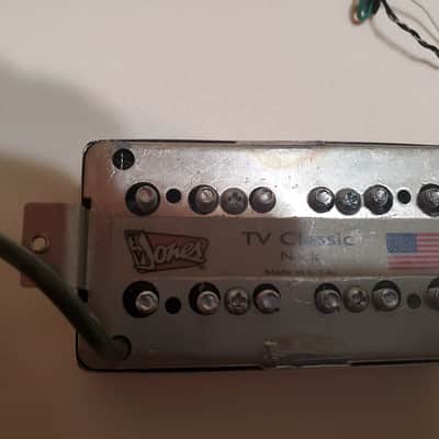 TV Jones Classic Neck Pickup - Humbucker Mount 2010s - Chrome image 2