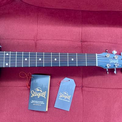 Seagull S6 Original QIT Acoustic-Electric Guitar - Natural image 6