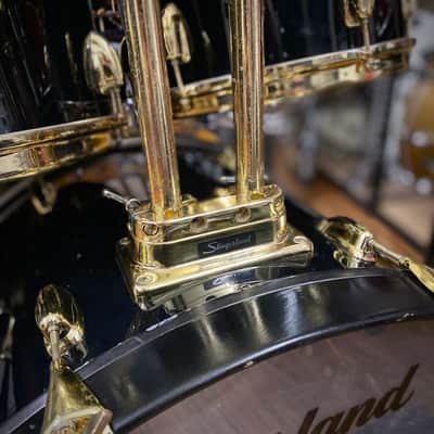 Immagine Slingerland Limited Edition Black Gold Drum Set - 1980s - 6