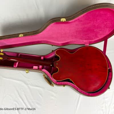 Gibson Custom Shop Murphy Lab Back To The Future '55 ES-345 "Reissue" Light Aged 2025 - Cherry Red image 14