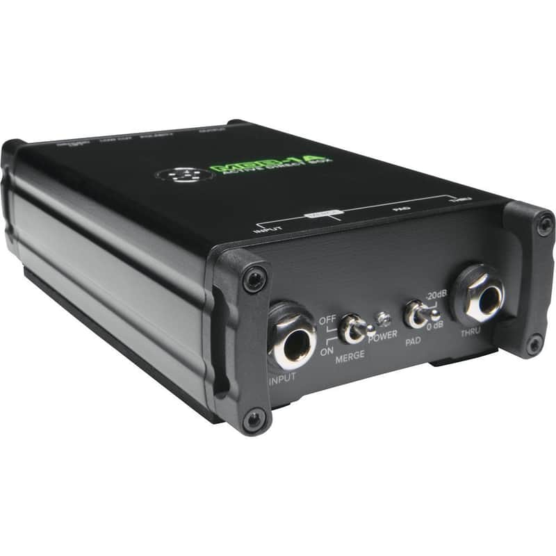Mackie MDB-1A Active Single-Channel Direct Box DI with 48V Phantom Power image 1