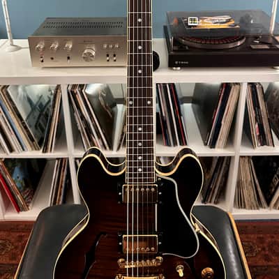 Gibson Custom Shop CS336 Flame Maple 2002 - Tobacco image 4