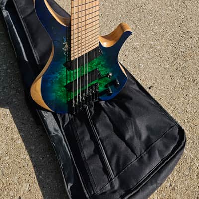 Agile 8 String Multi-Scale Fan Fret Stainless Fret Fishman Fluence image 3