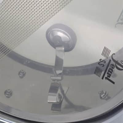 Used Pearl Steel Snare Drum 13x5 - Good image 2
