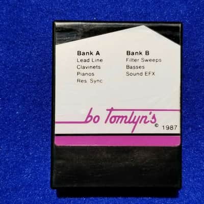 BO TOMLYN'S Yamaha DX7 ROM Sound Cartridges ***ULTRA RARE COMPLETE