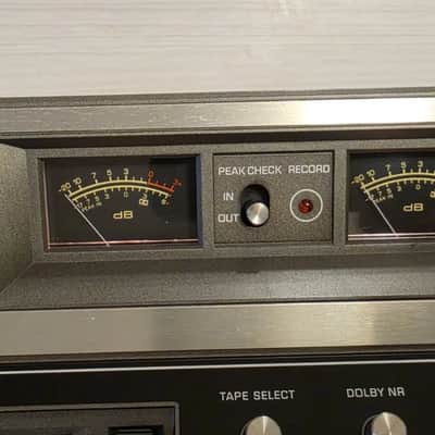 VINTAGE TECHNICS CASSETTE/TAPE DECK TOP LOADING/MADE IN JAPAN image 7