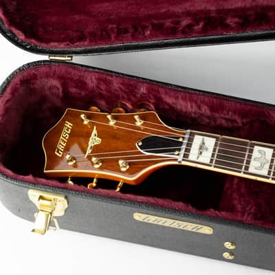 Gretsch G6120T-55 Vintage Select '55 Chet Atkins Hollow Body with Bigsby 2023 Vintage Orange Stain image 24