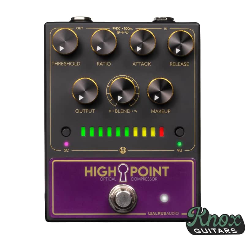 Walrus Audio Highpoint Analog Optical Compressor image 1