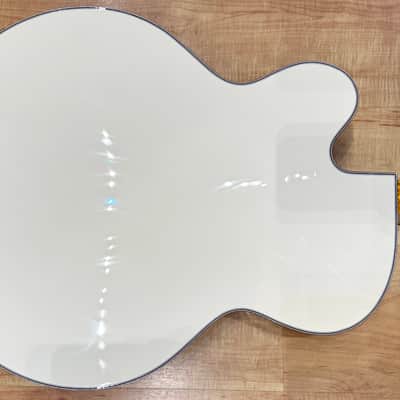 Gretsch G6136T-MGC Michael Guy Chislett Signature Falcon Hollow Body Guitar 2023 - Vintage White image 5