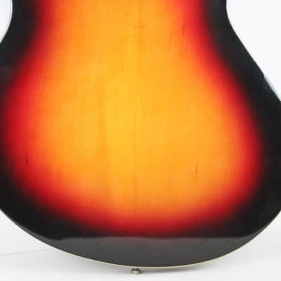 RARE 1966-1967 Vintage Mosrite Combo Sunburst Rosewood Fingerboard USA 1960s Original Bakersfield Era Semie Moseley period image 14